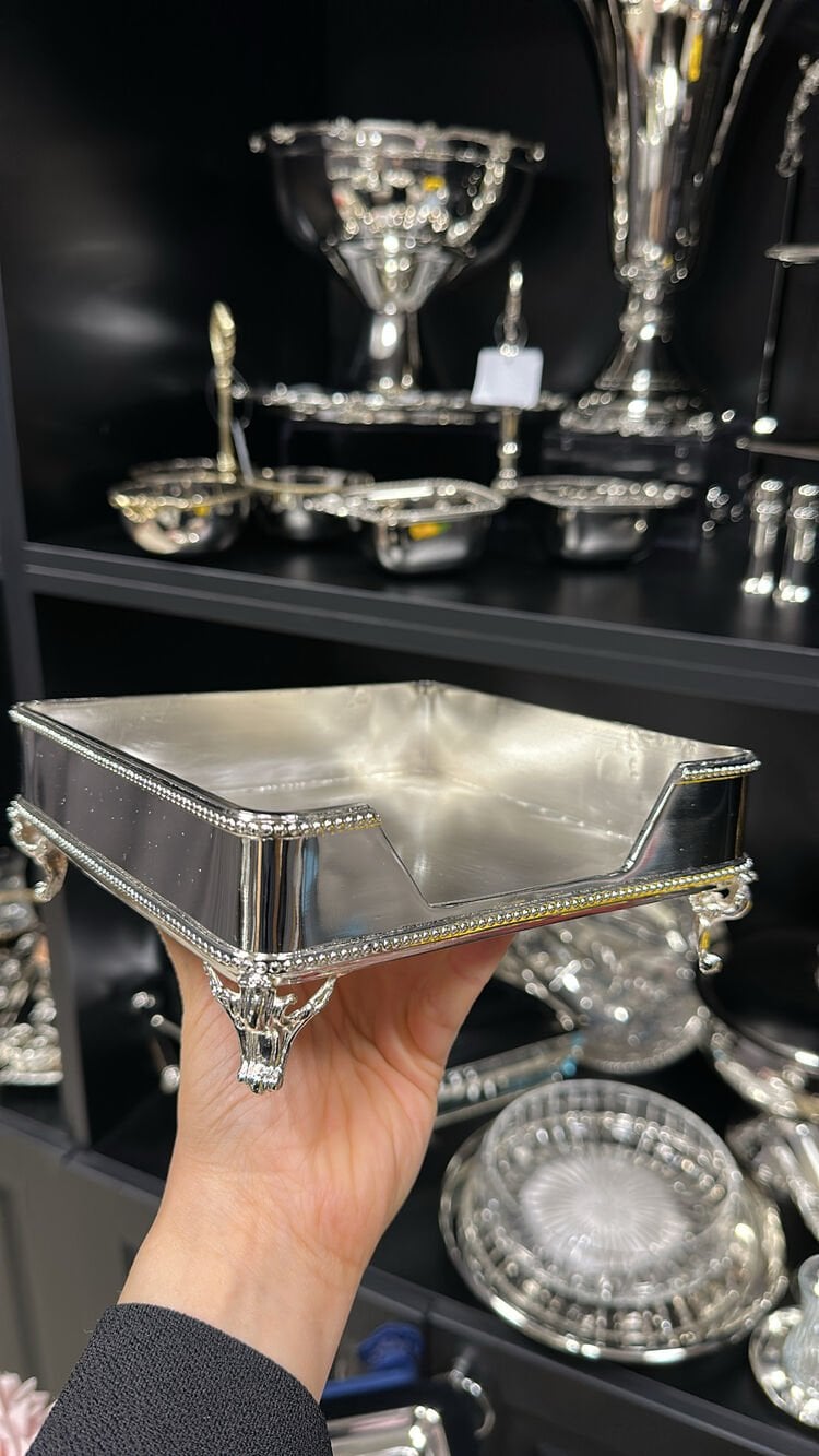 Gümüş Kaplama Peçetelik