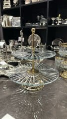 gold İki katlı stand