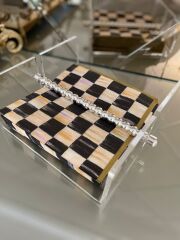 Pirinç detaylı Pileksi Peçetelik