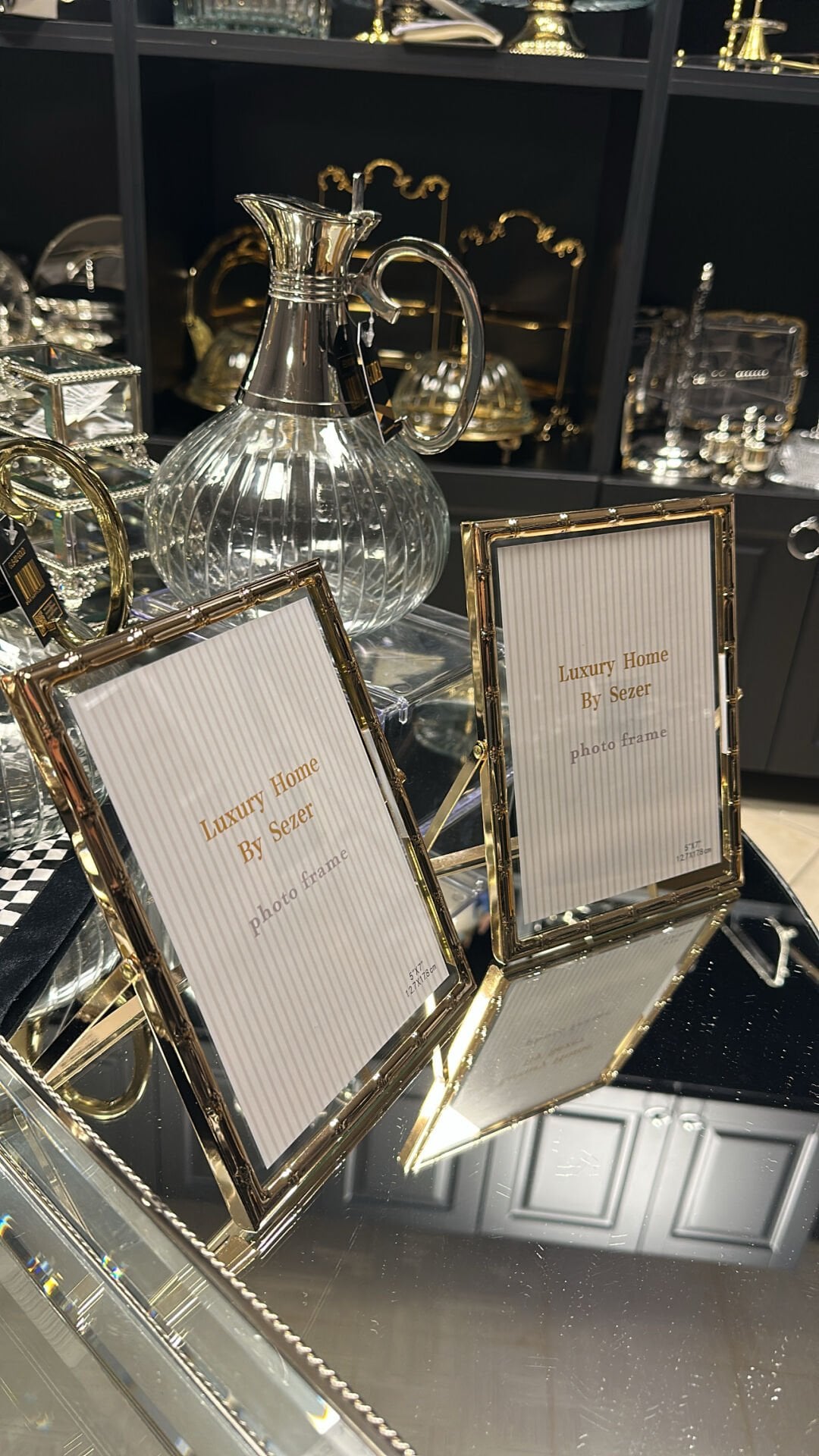 ikili gold çerçeve